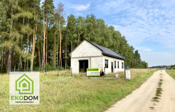 Nowoczesny dom pod lasem / Koszęcin – możliwa zamiana na mieszkanie